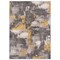 World Rug Gallery Brighton Modern Abstract Area Rug 5' X 7' Yellow 4056YELLOW5X7 - alternate 6